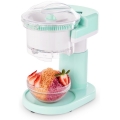 3K+ Bought in Past Month, Original price: $29, Now: $19. Shaved Ice Maker and Slushie Machine (Aqua): Multi-Purpose Ice Shaver Machine for Homemade Shaved Ice, Snow Cones, Slushies, Cocktails & More with Stainless Steel Blades, Easy to Clean and Store