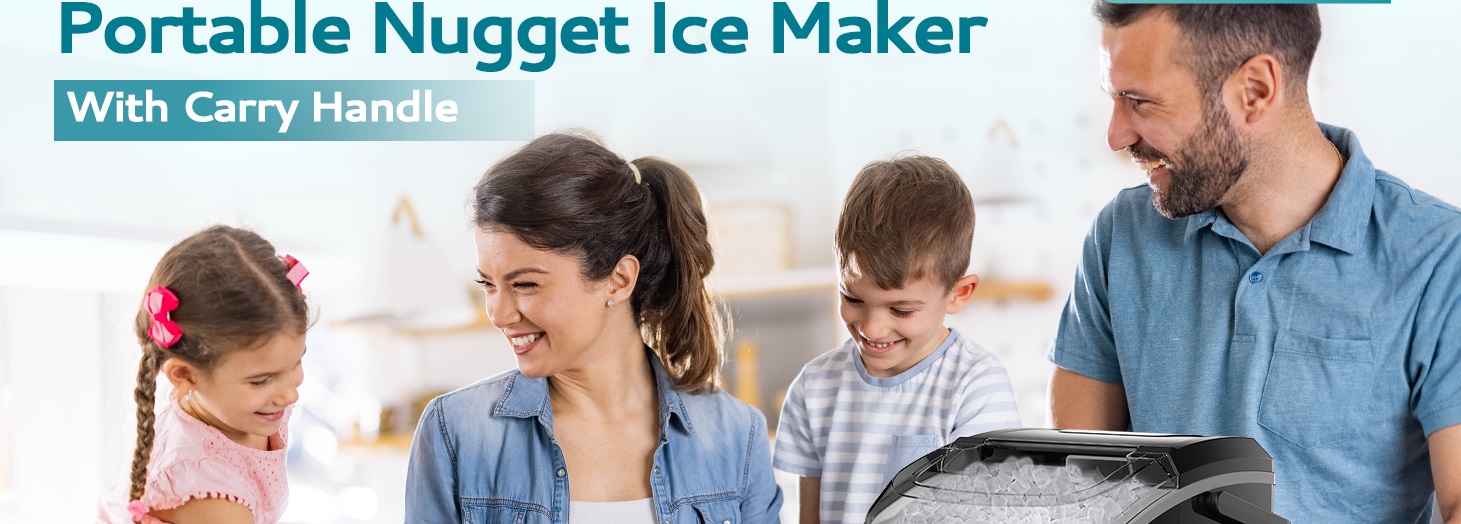 Countertop Nugget Ice Maker Machine