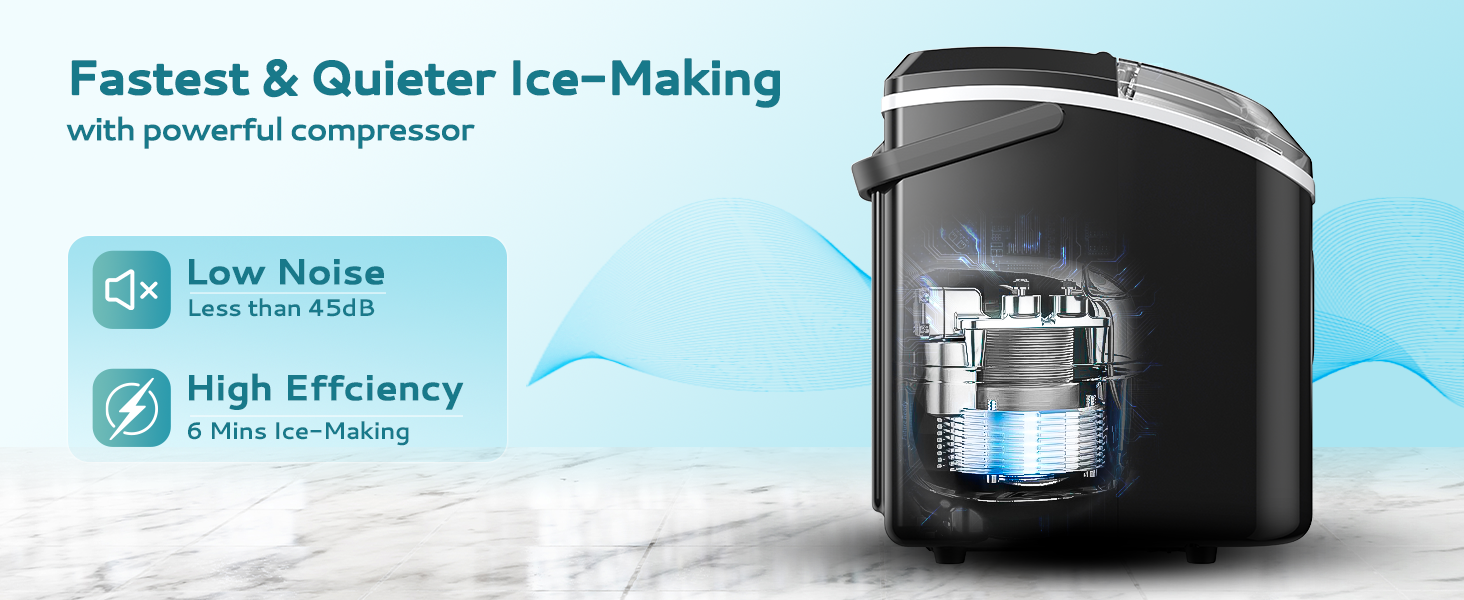 Countertop Nugget  Ice Maker Machine