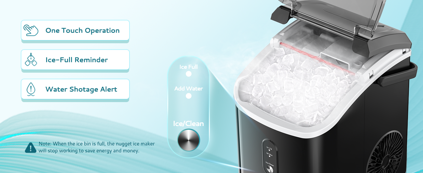 Countertop Nugget  Ice Maker Machine