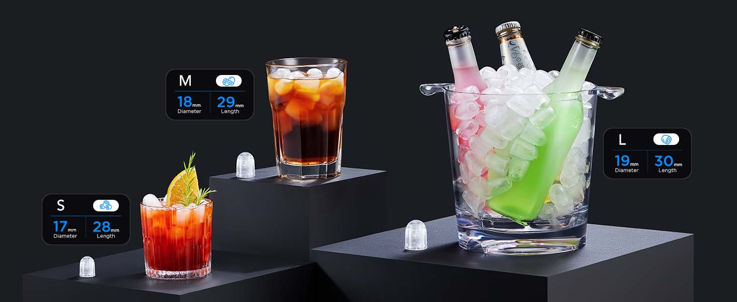 Smart Ice Maker Machine Countertop